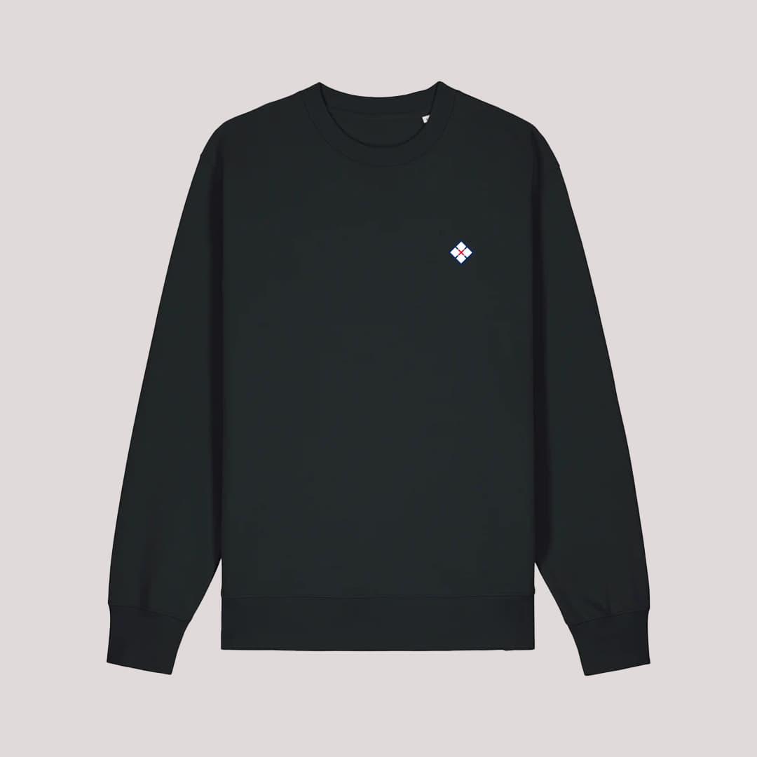 Classic Sport Black Sweatshirt
