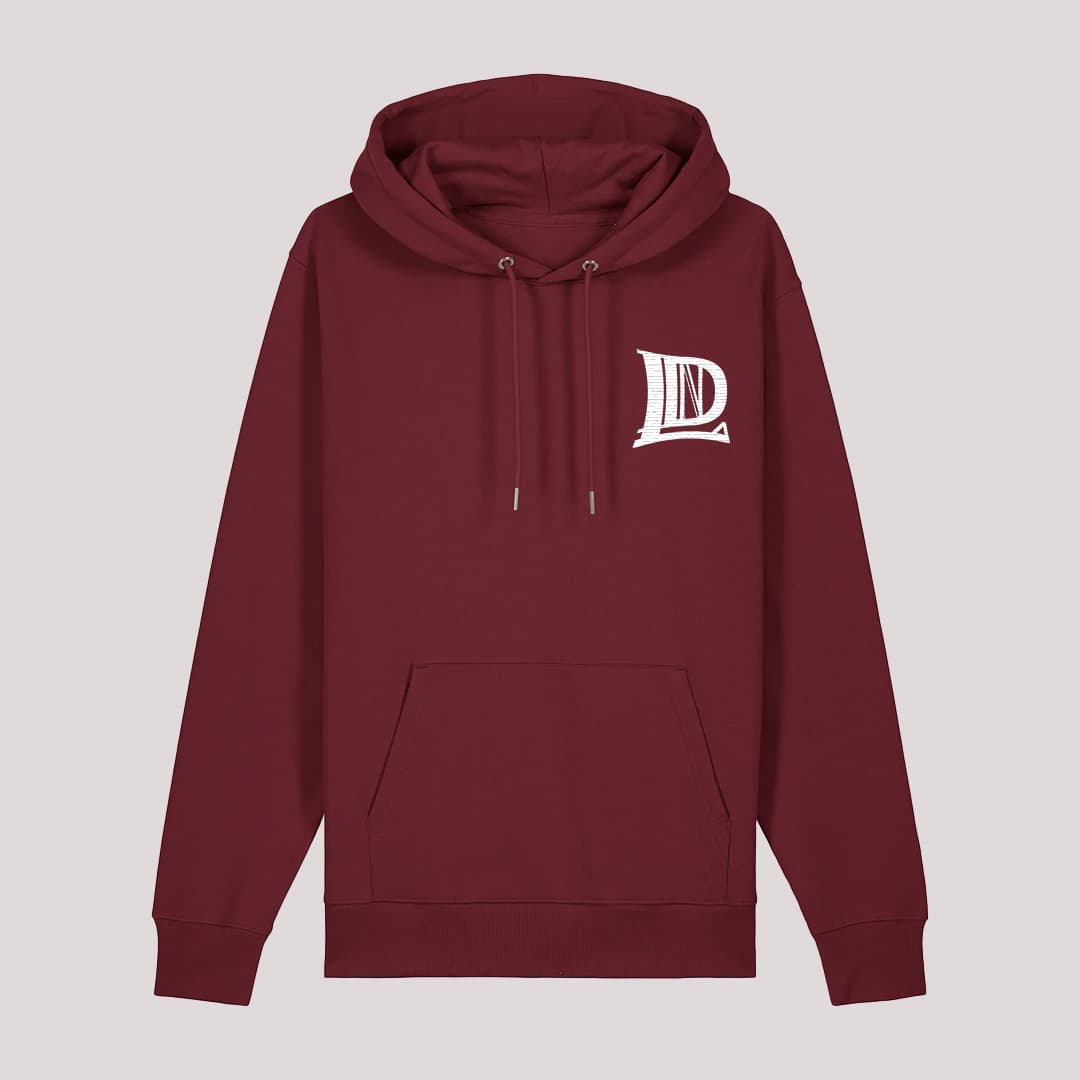Classic Burgundy Hoodie