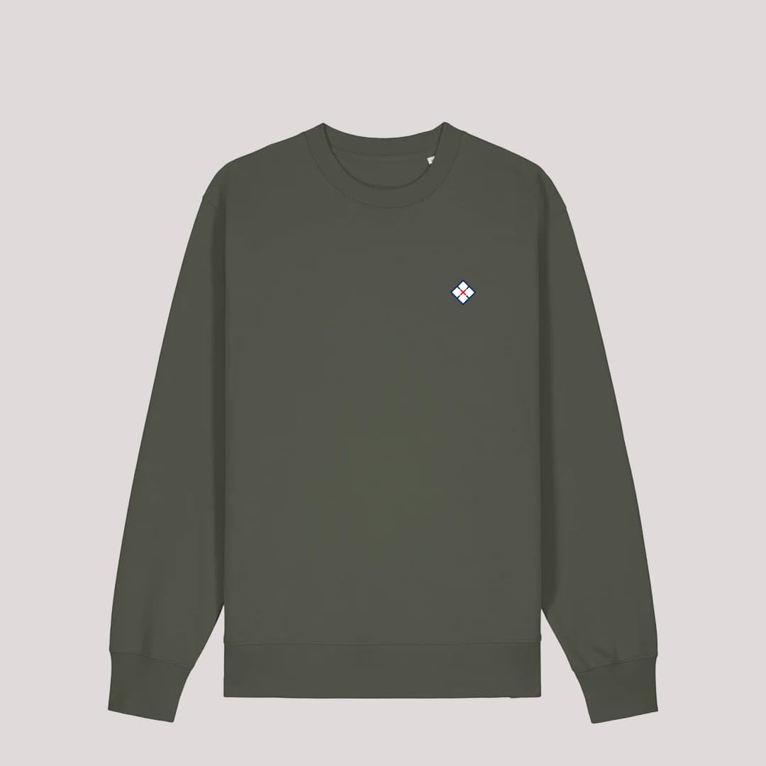 Classic Sport Khaki Sweatshirt