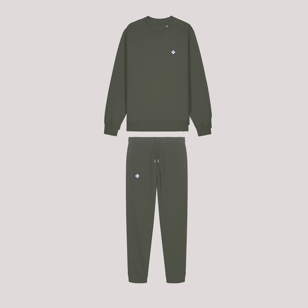 Classic Sport Khaki Tracksuit