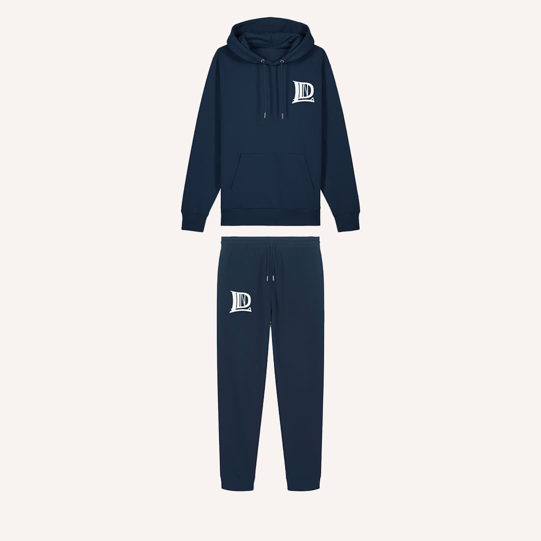 Classic Navy Hooded Tracksuit