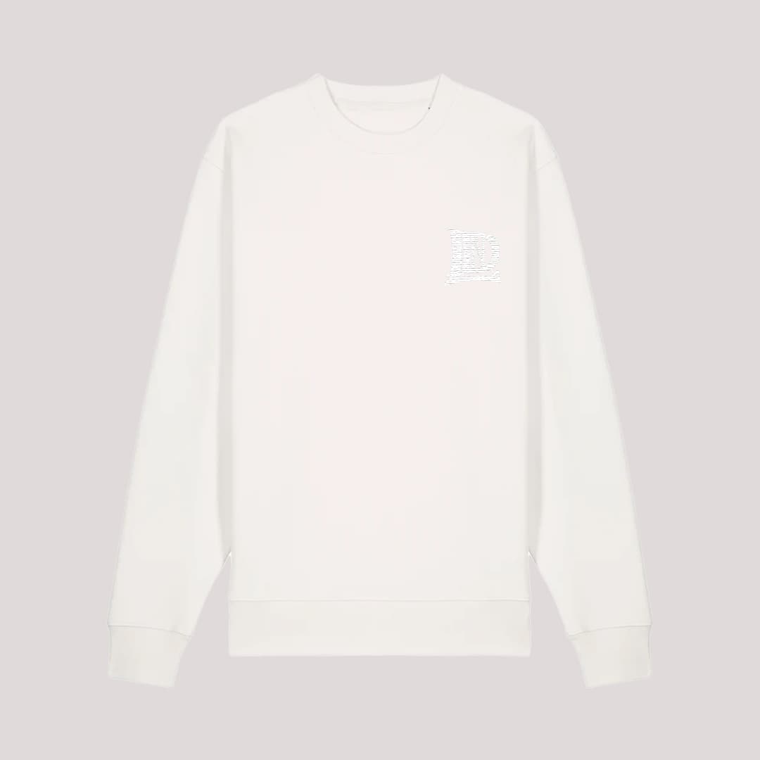 Classic White Sweatshirt