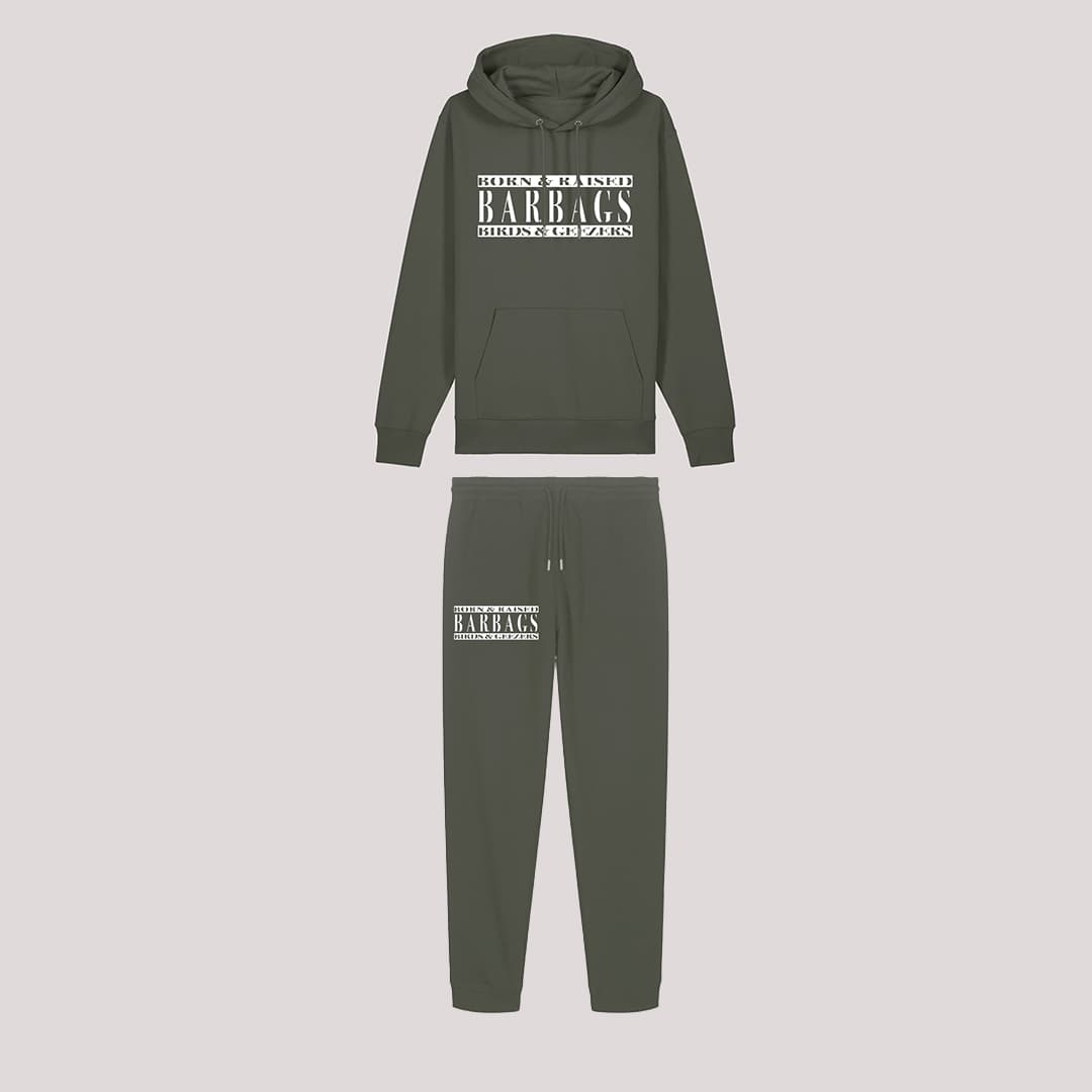 Legends Khaki Hooded Tracksuit