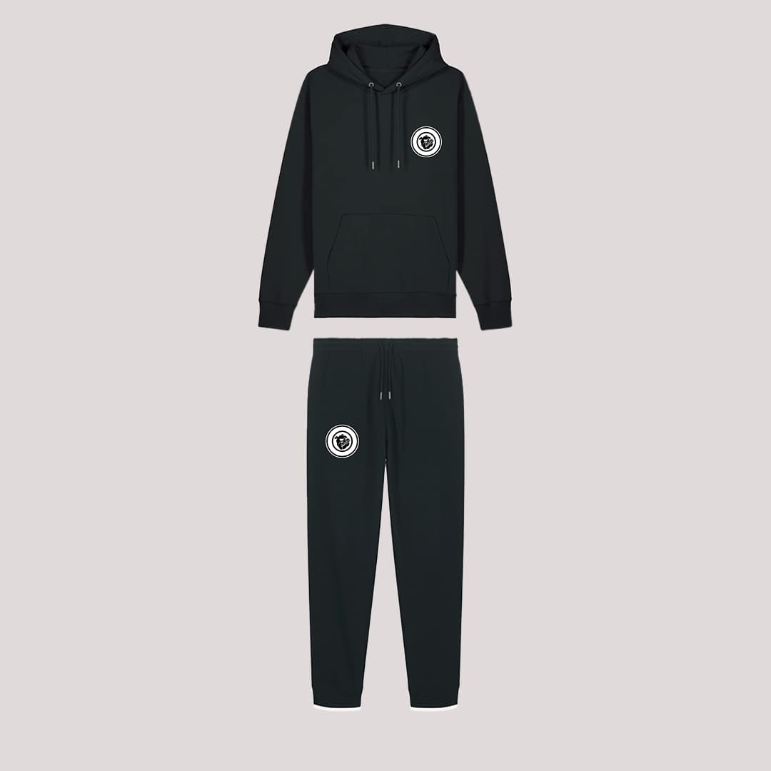 Urban Kartel Black Hooded Tracksuit