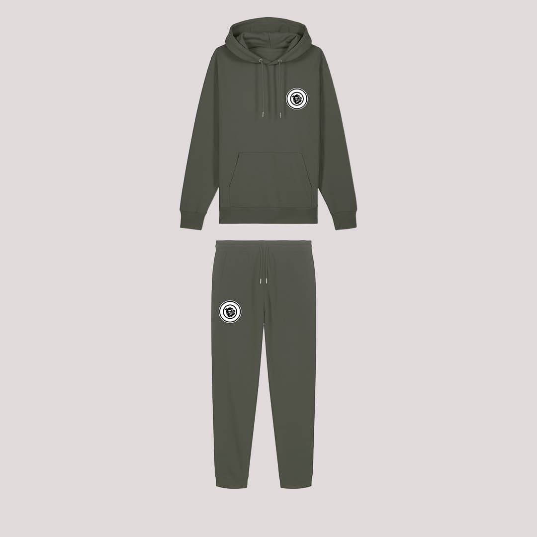 Urban Kartel Khaki Hooded Tracksuit
